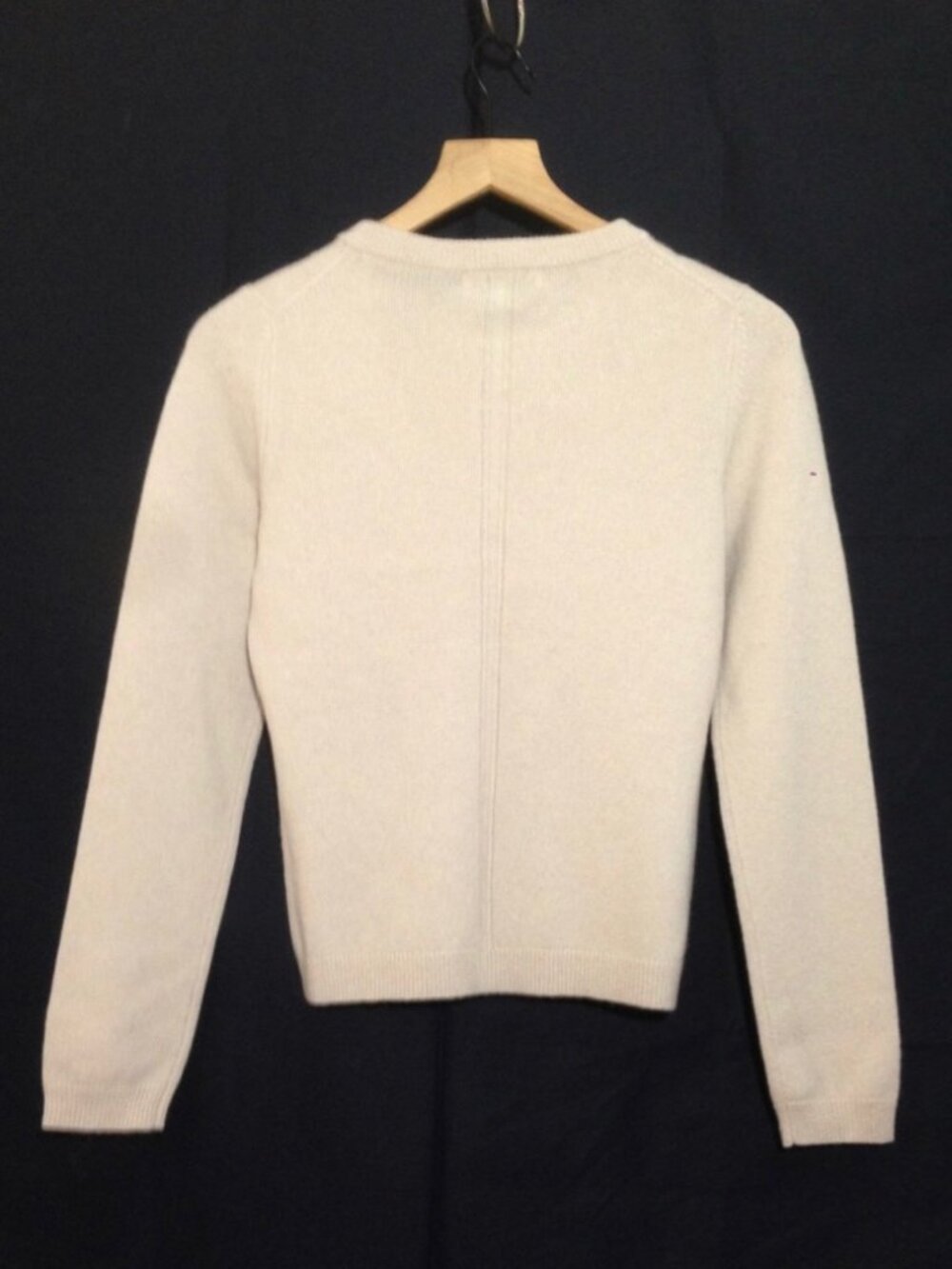 White + Warren Cashmere Crewneck Sweater Sample - XS - NWT - Picture 3 of 3